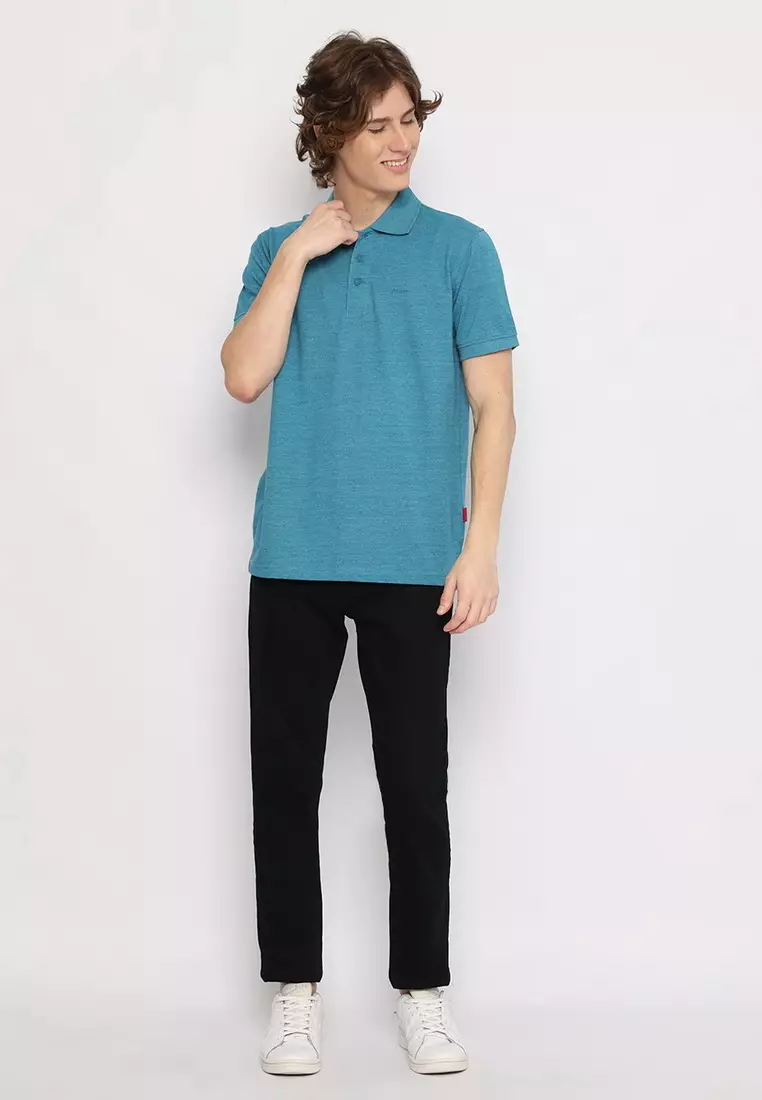 POLICE Polo Shirt Krah Polos Pria 207200291