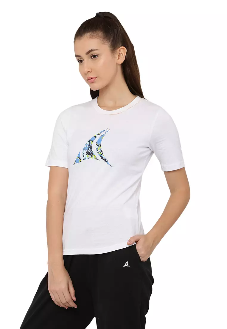 Women's Training/Gym Basic White Tee