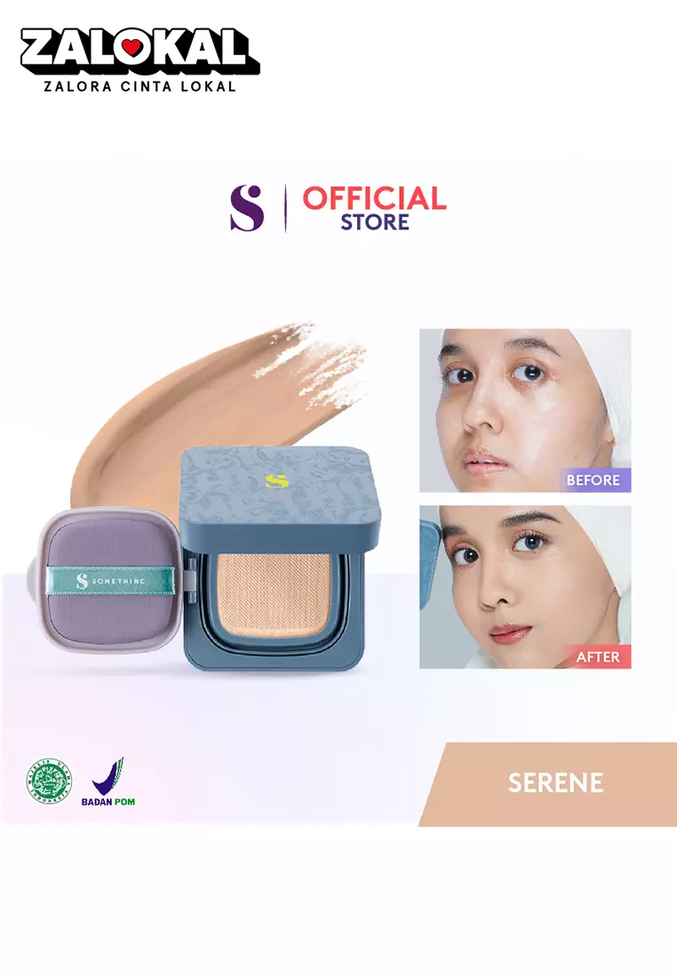 SOMETHINC HOOMAN Breathable UV Cushion Cover SPF 35 PA++++ - Serene