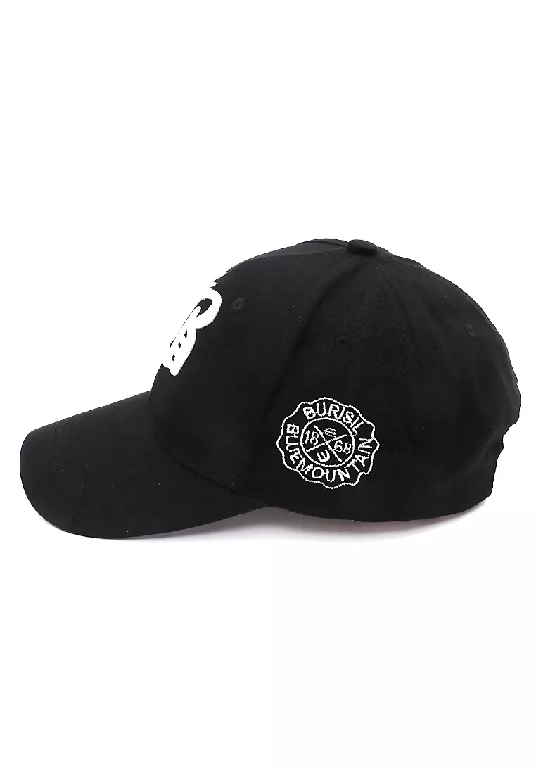 Drsh Topi Baseball Unisex Casual Resizable Strap Comfortable Material Cotton ORIGINAL - Black White