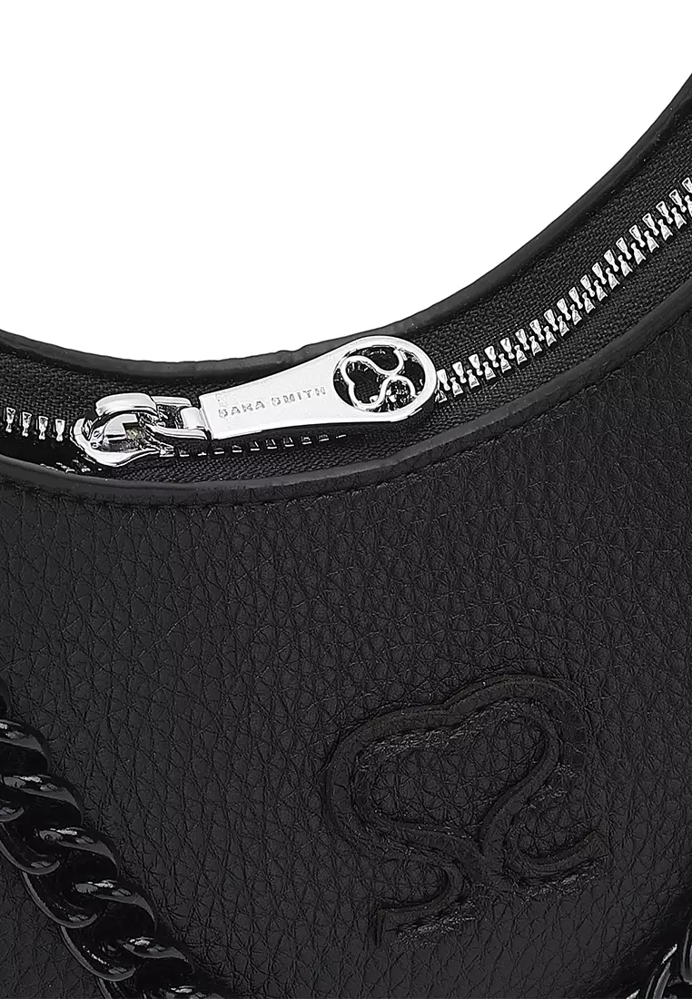 Women's Top Handle Bag / Sling Bag / Crossbody Bag / Shoulder Bag (Tas Tangan Wanita / Tas Selempang Wanita / Tas Bahu Wanita) - Hitam