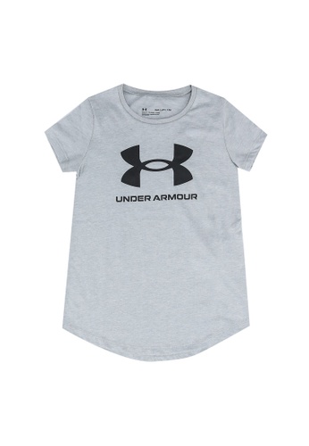 Under Armour grey Live Sportstyle Graphic SS 54327KAC95AF20GS_1