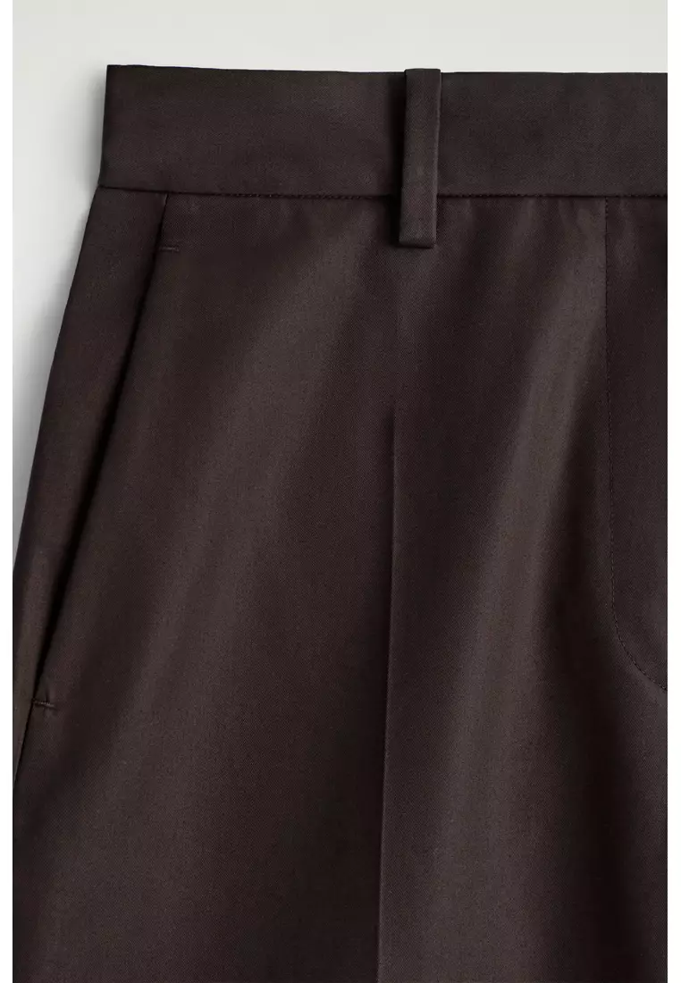EMBROIDERED COTTON TROUSERS