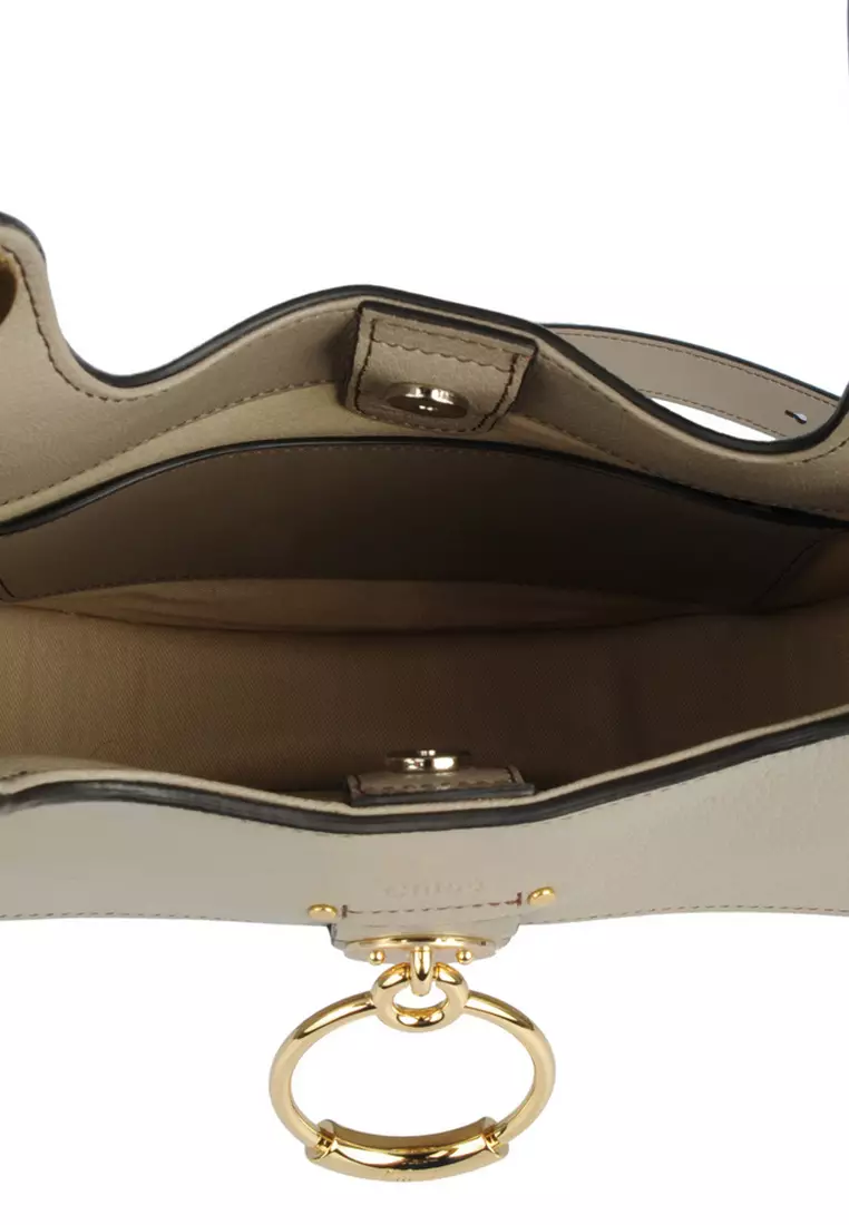 Tess Hobo Shoulder Bag in Motty Grey