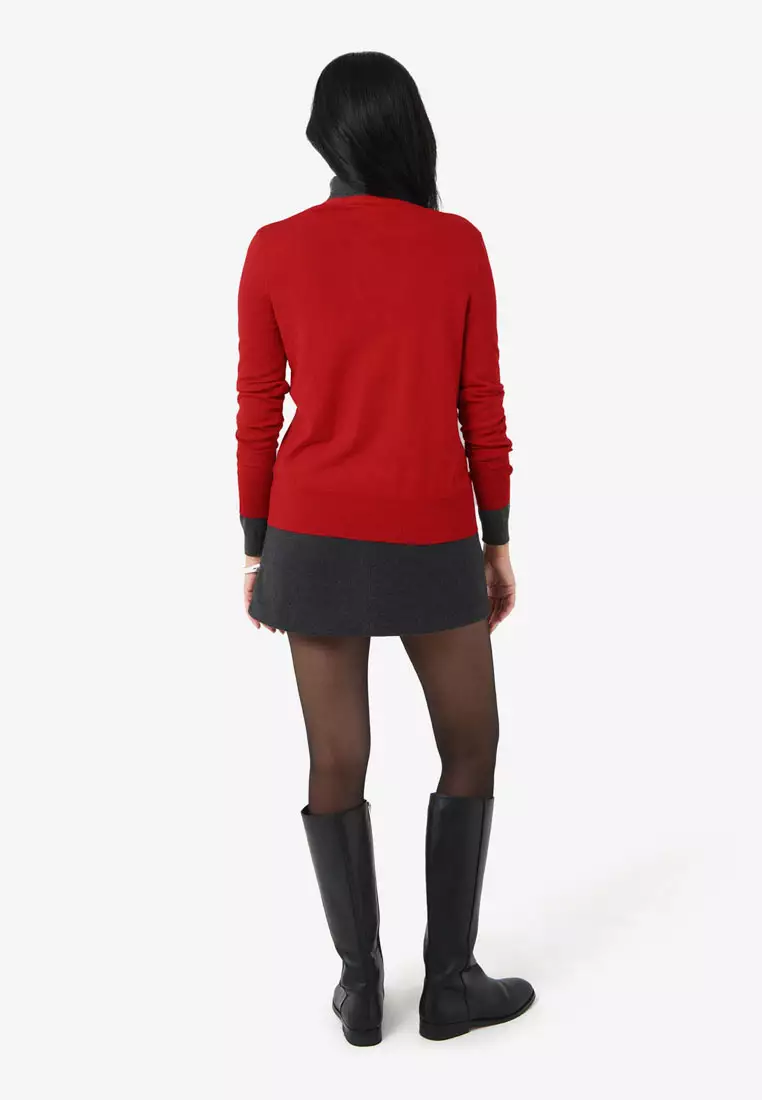 Nicolette V-Neck Knit Cardigan