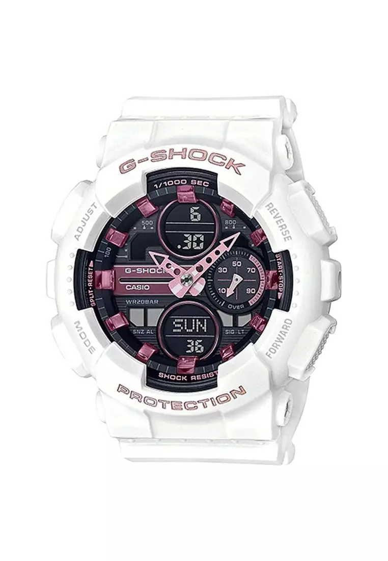 G shock outlet white gold watch