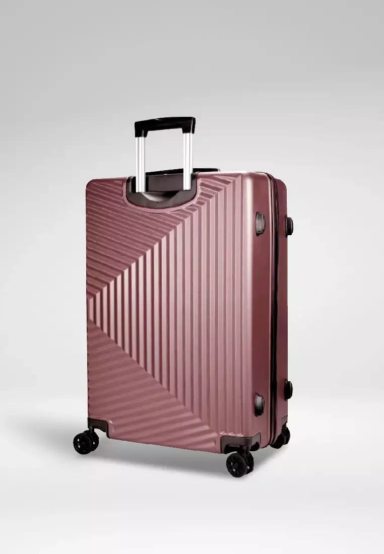 Urbanlite Trapez 24 inch 8-Wheel Spinner Hard Case Luggage