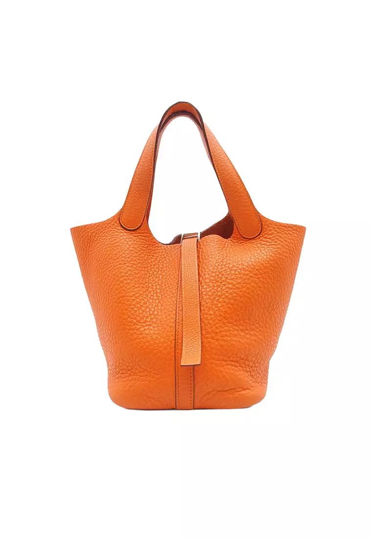 Buy Hermès Pre-Loved Hermès Clemence Picotin Lock 18 2026 Online