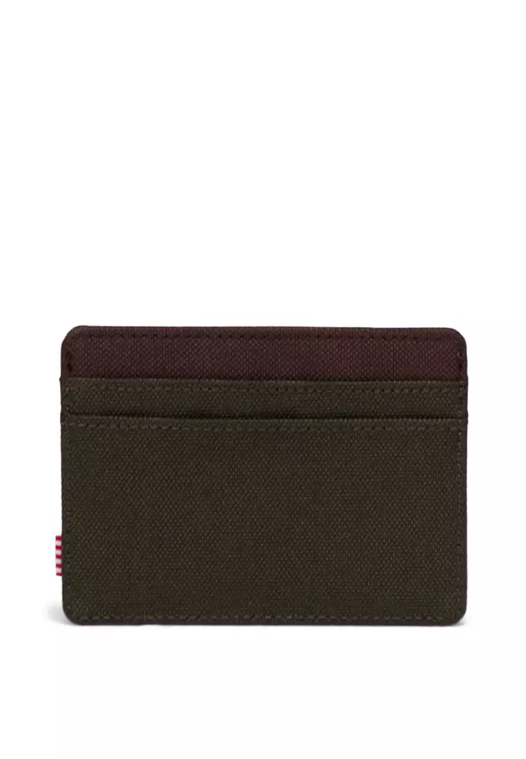 Herschel Charlie Cardholder Ivygreen/Chicorycoff Us OS