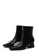 House of Avenues black Ladies Rhinestone Ornament Square Toe Heel Boots 5553 Black ABDC3SH0CB2678GS_2