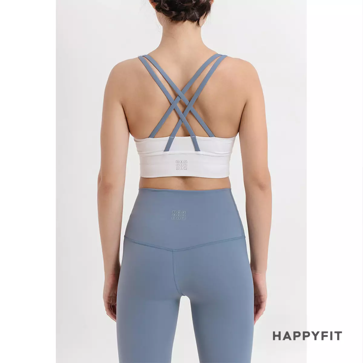 HAPPYFIT JISOO Sports Bra White