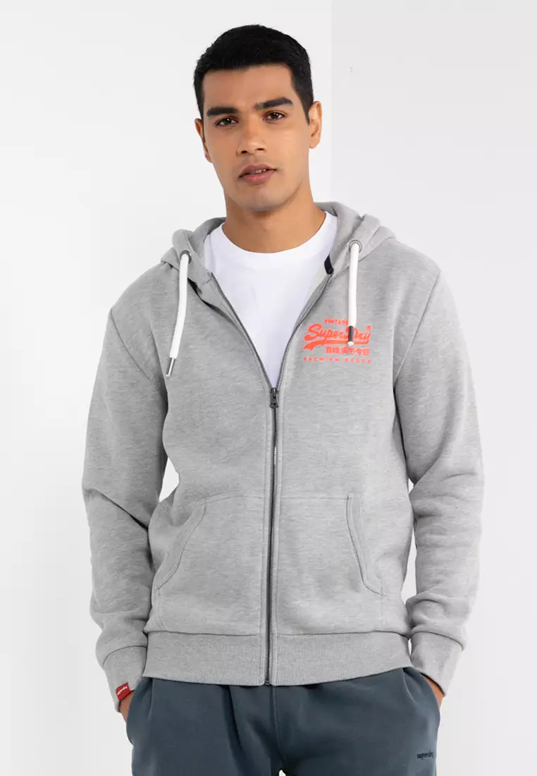 Superdry stadium clearance zip hoodie