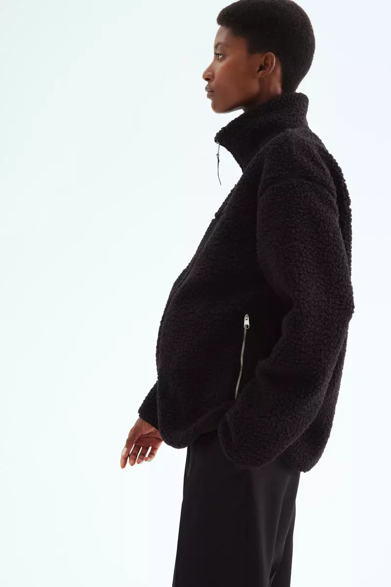 MAMA Before & After Babywearing teddy jacket