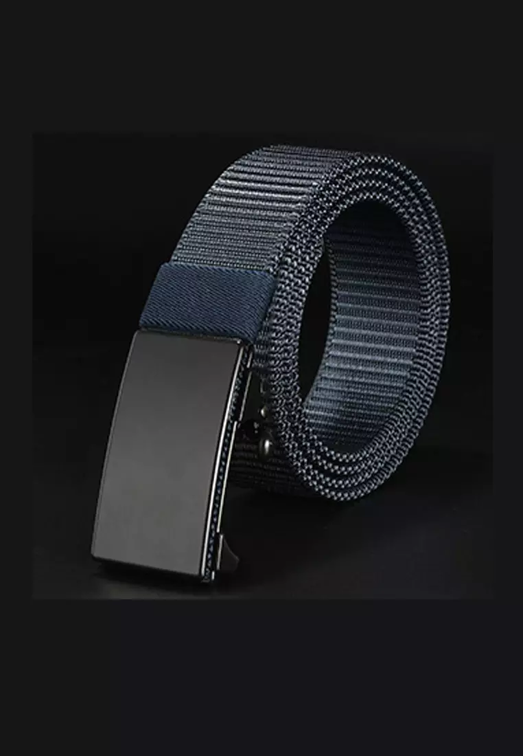 Casual Street Style Automatic Black Color Buckle Belt JW TS-19