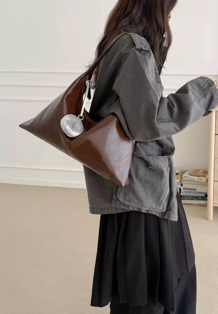 Monet Bag L Pull-Up Cognac