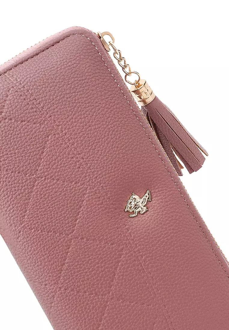Women's Long Zipper Wallet (Dompet Panjang Ritsleting Wanita) - Ungu