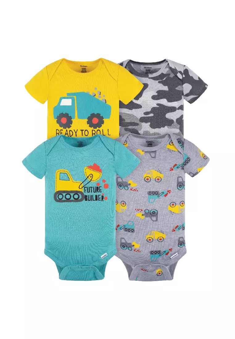 3-Pack Baby & Toddler Boys Bears Short Sleeve Shirts – Gerber Childrenswear