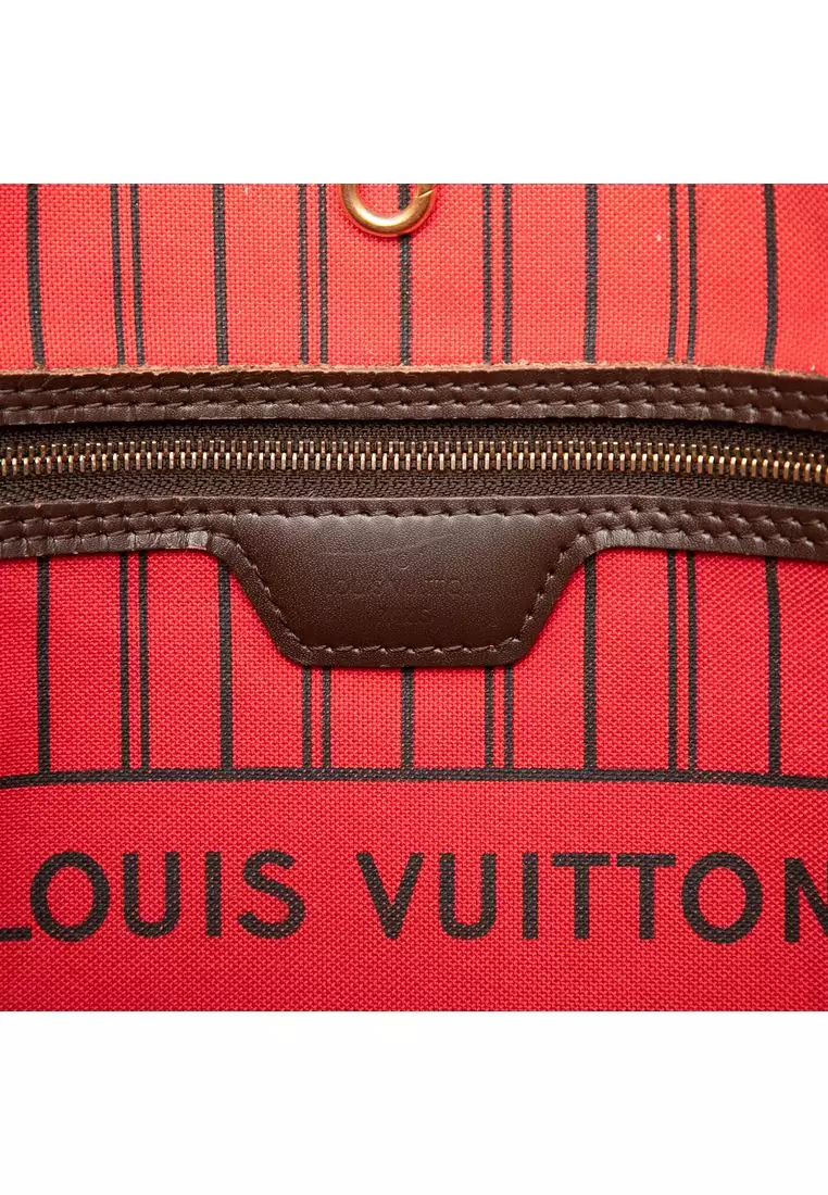 Pre-Loved Louis Vuitton Damier Ebene Neverfull Mm