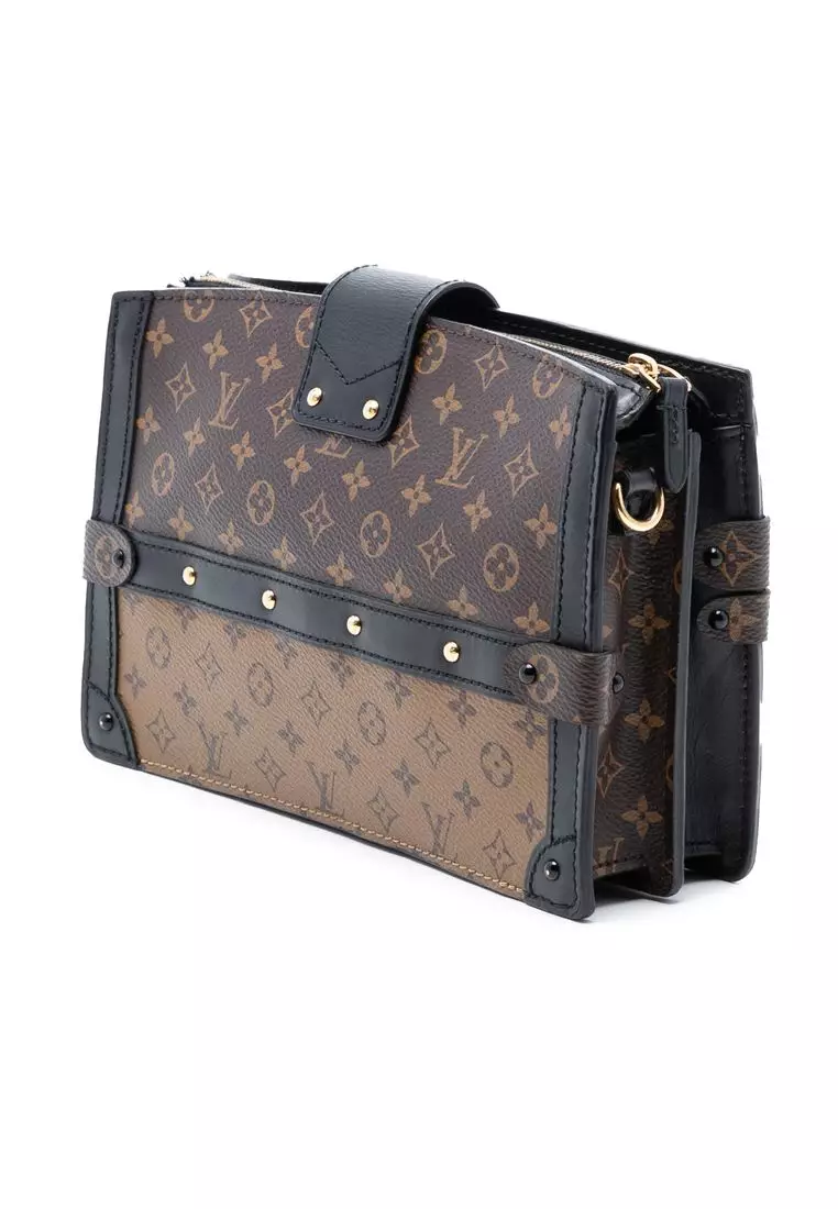 Pre-Loved Louis Vuitton Monogram Reverse Trunk Clutch