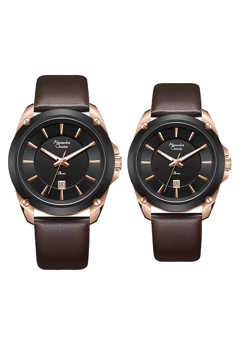 Alexandre christie watch on sale couple