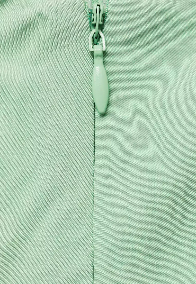 Midi-Dress With Pleats