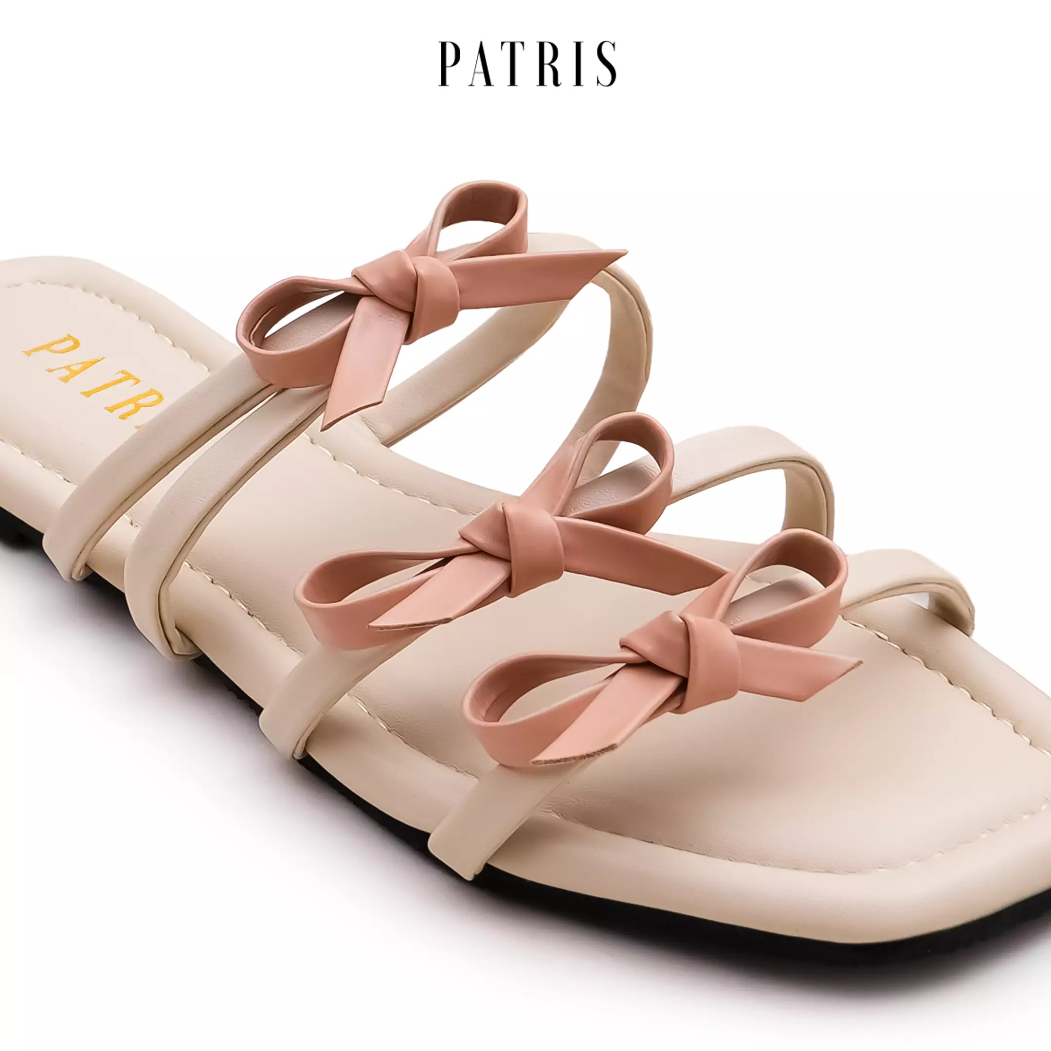 PATRIS Argenia Sandal Wanita Flat / Teplek