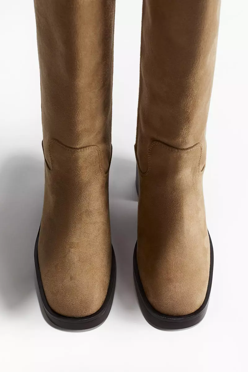 Knee-high boots