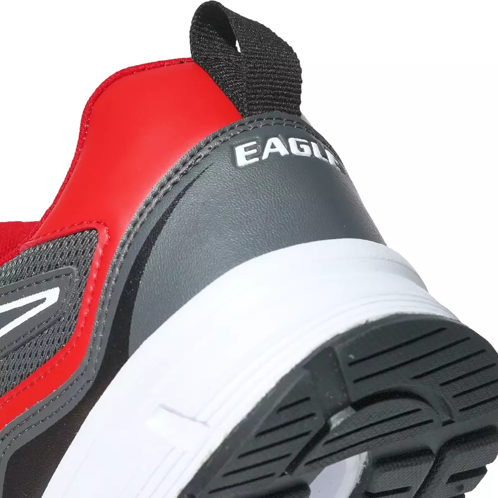 Eagle Sepatu Running Over Drive  – ABU TUA/MERAH