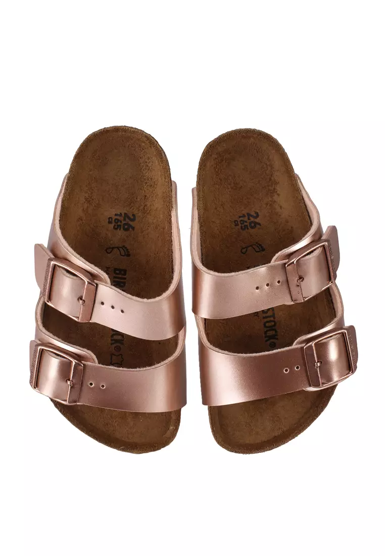 birkenstock electric metallic copper