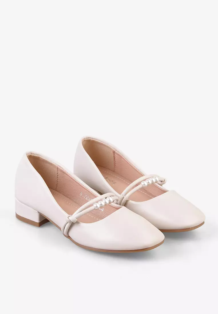 Sepatu Heels Pesta Anak Perempuan Remaja Pearly