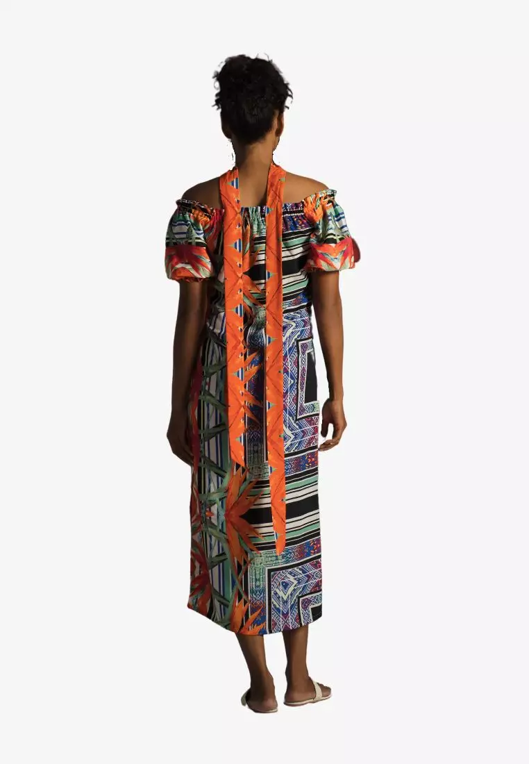 Summer Get Away Silk Dress