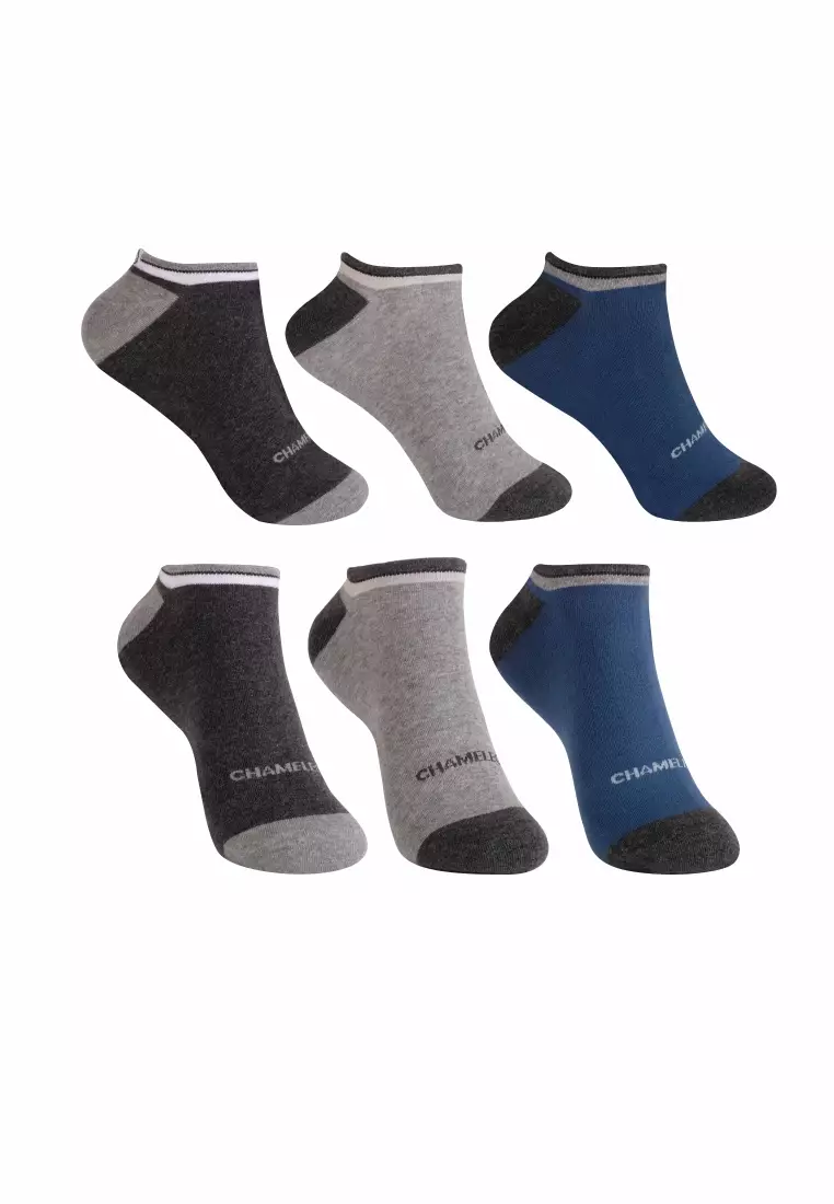 Chameleon Ankle Socks 3 prs/pack
