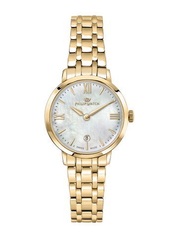 Philip Watch gold Philip Watch Audrey 30mm White Mop Dial Women's Quartz Watch (Swiss Made) R8253150511 E3F8EACB7D1643GS_1