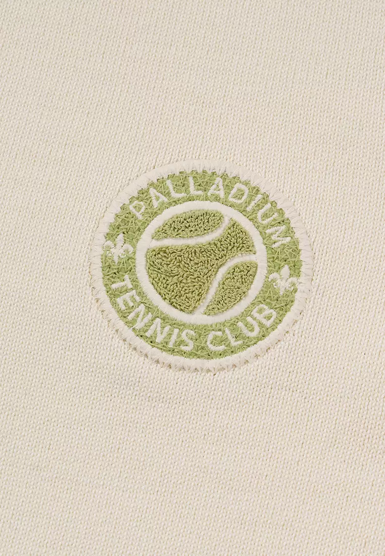 WOMEN'S TENNIS CLUB COLOR BLOCKS CROPPED TOP