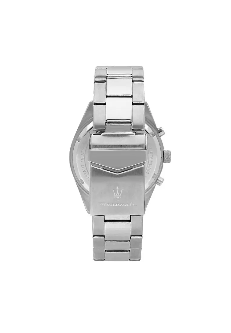 【2 Years Warranty】Maserati Competizione 43mm Men's Quartz Watch + Bracelet R8853100047