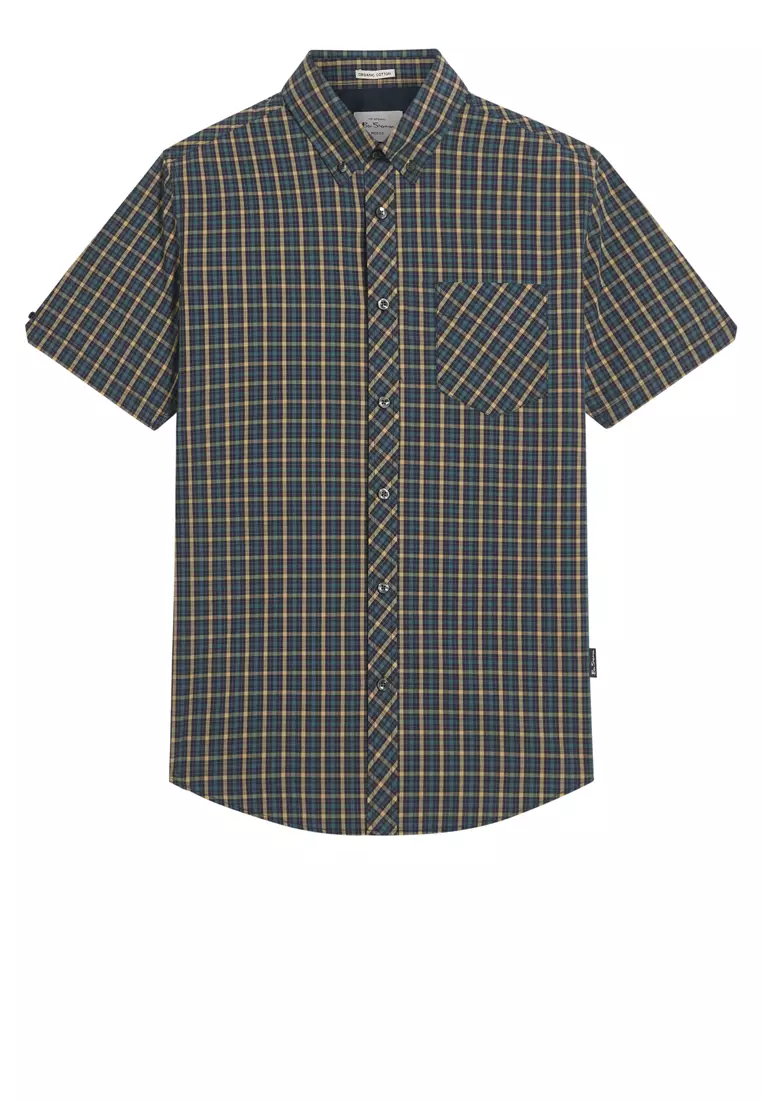 Short Sleeves Signature House Check Shirt