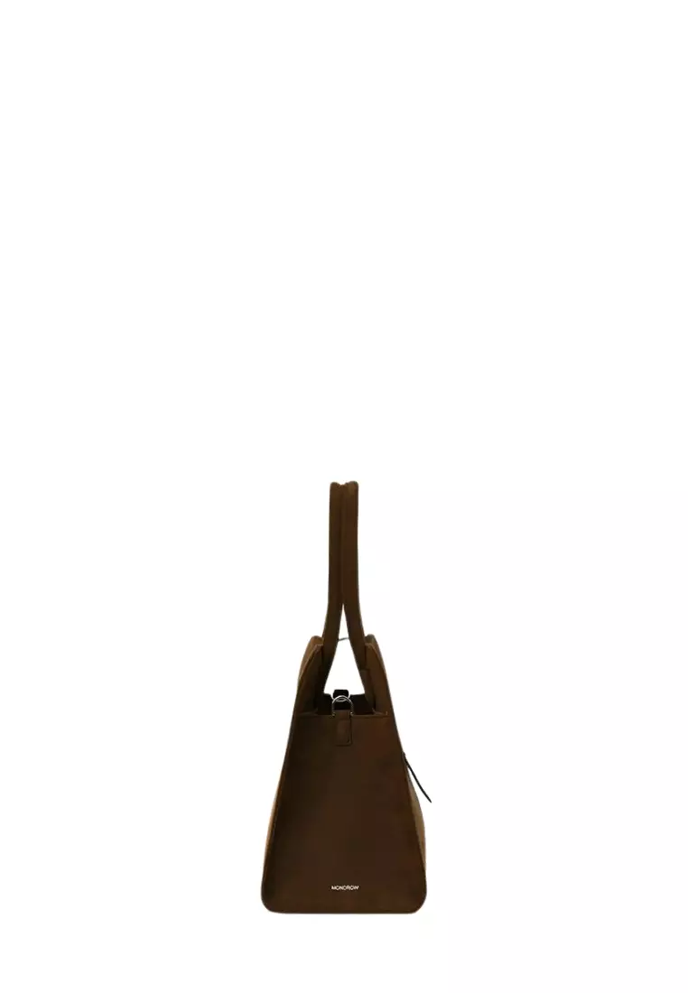 Blanc Medium - Suede Choco Brown