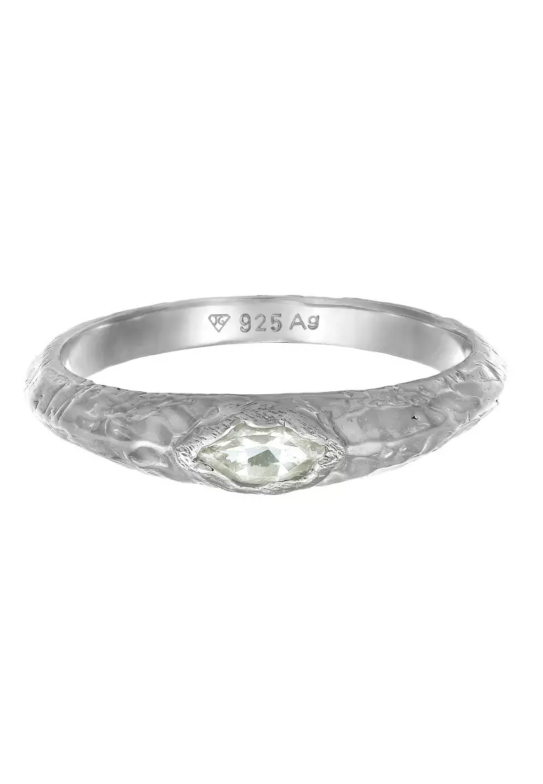 EXCLUSIVE Cincin Perhiasan Perak 925 Unisex Amethyst Light Green