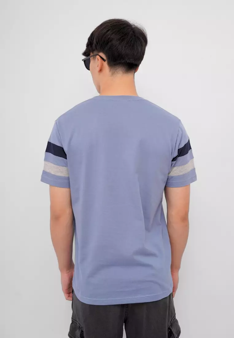 Kaos Pria Hyuga CMB Blue Denim