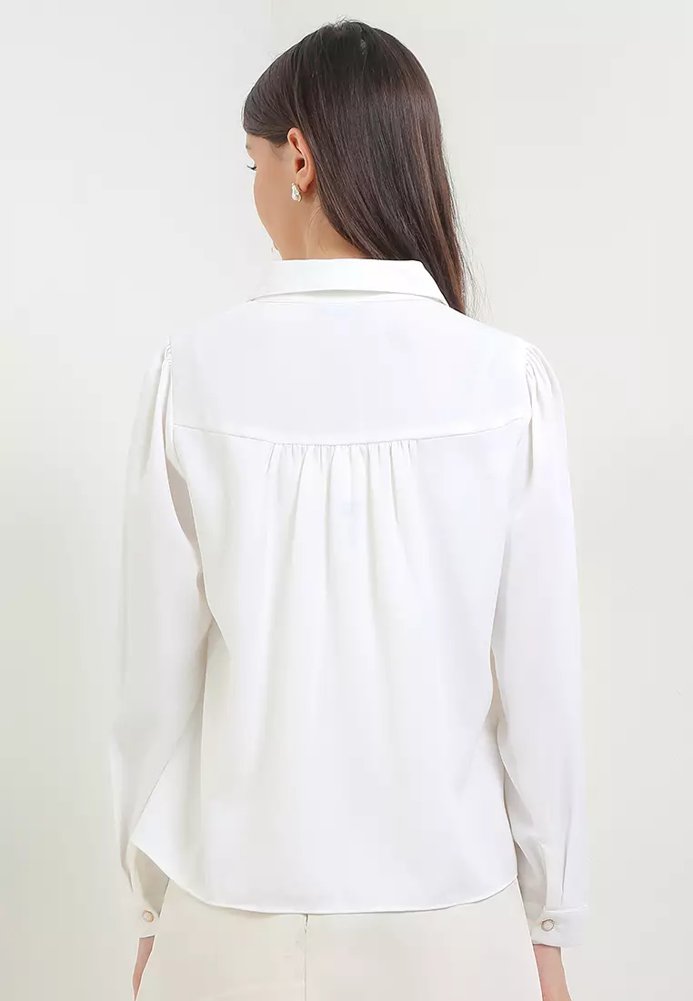 Kemeja Crepe - Elina Shirts