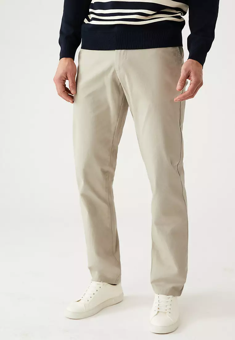 Regular Fit Stretch Chinos