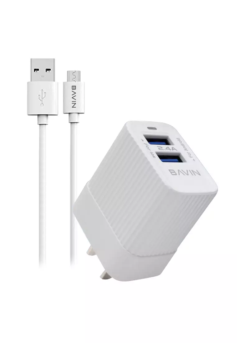 Dual Usb Bavin Charger For Iphone BAVIN C-C-PC398-XX Dual USB Car