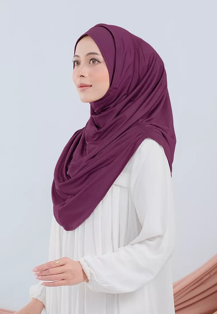 HIJAB INSTAN VALEEQA - BURGUNDY