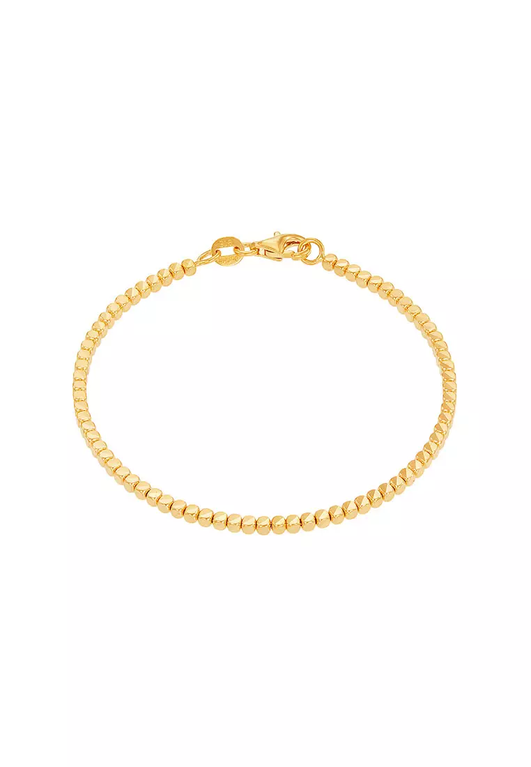 HABIB Oro Italia 916 Yellow Gold Bracelet GW49580124