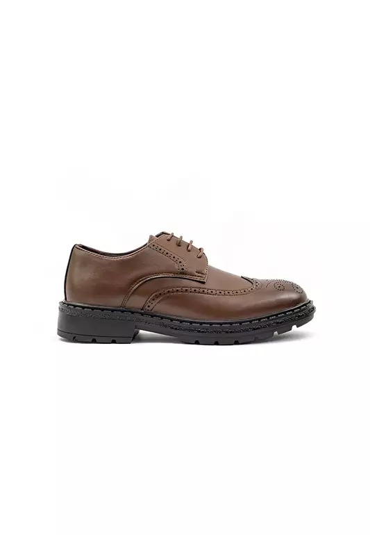 Men's Formal with Lace MY 26347 Dark Brown C77