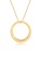 ELLI GERMANY 金色 Circle Geo Venetian Gold Plated Necklace AC323AC04F1DD7GS_2