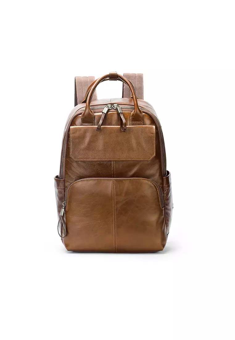 Leather backpack store online malaysia