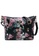 STRAWBERRY QUEEN 黑色 and 紅色 Strawberry Queen Flamingo Sling Bag (Floral E, Black) FDF75AC024B0AFGS_1