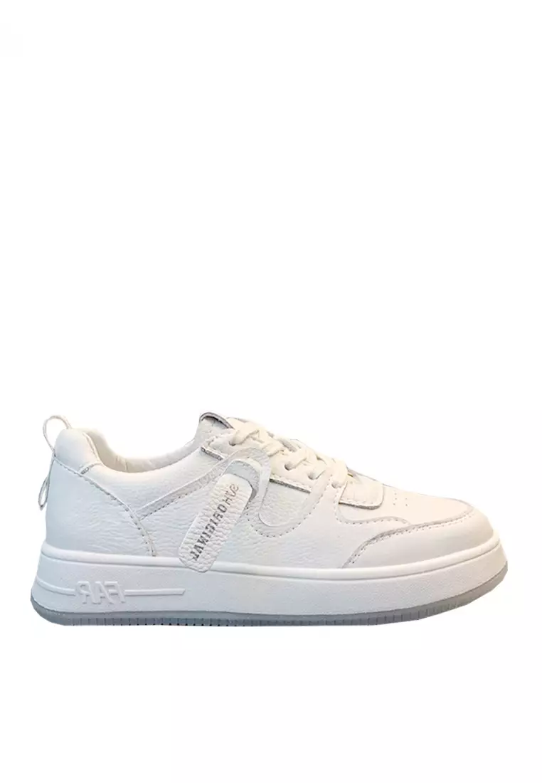 Discount on Twenty Eight Shoes  shoes - SKU: VANSA Simple Leather Platform Sneakers  VPW-T26