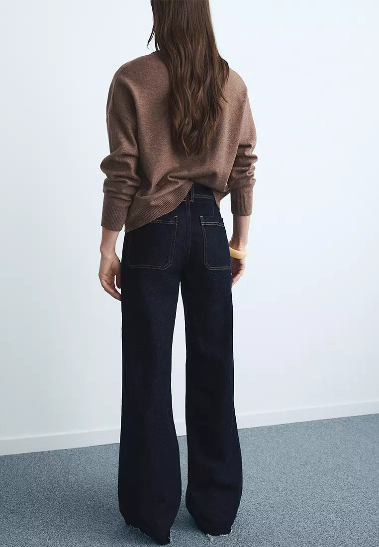 Catherin Culotte High-Rise Jeans